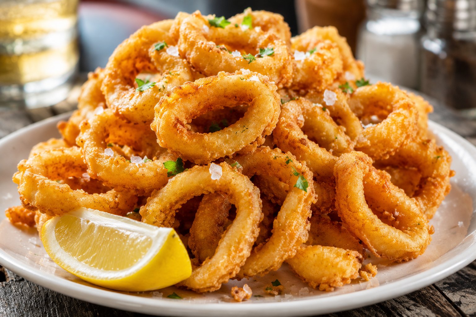 Calamars a la romana · Cafè Bar Drac