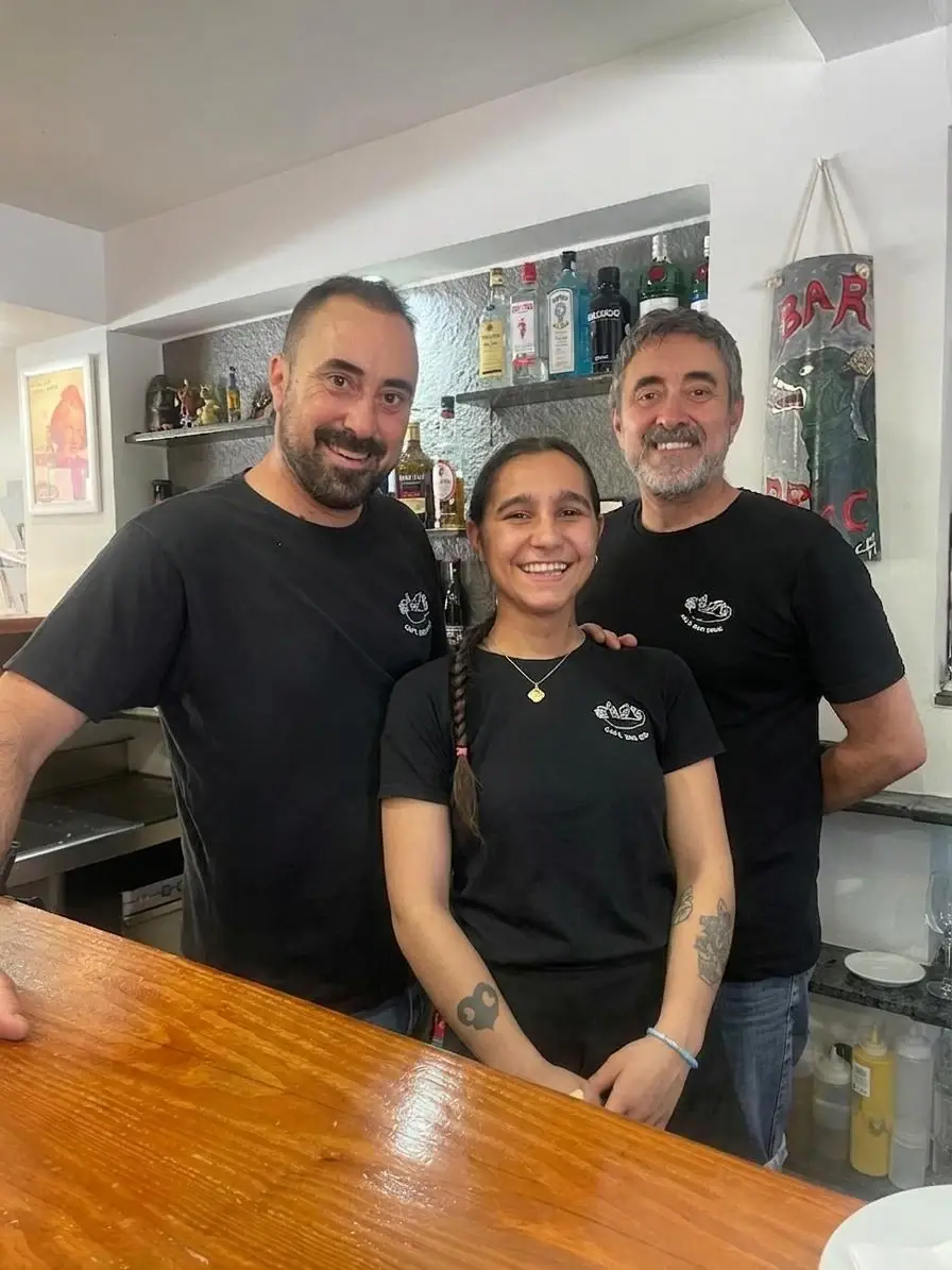 Equip del Cafè Bar Drac